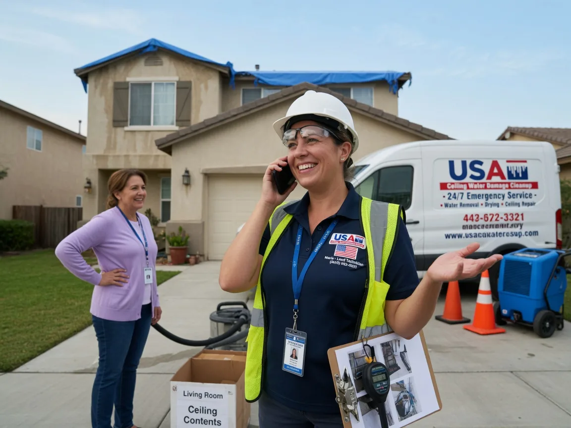 Ceiling Water Damage Restoration Ludowici, GA FAQs